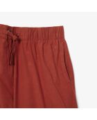 Iberis Oversize-Hose aus gewaschener Baumwolle