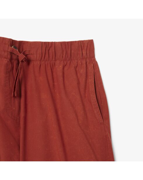 Iberis Oversize-Hose aus gewaschener Baumwolle