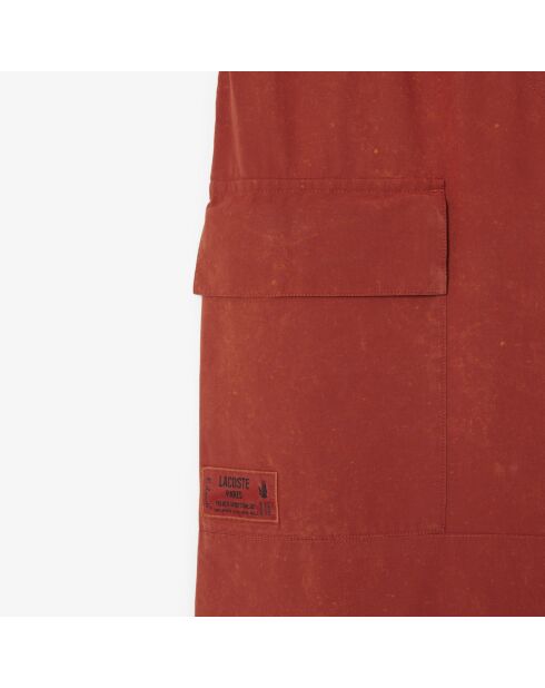 Iberis Oversize-Hose aus gewaschener Baumwolle