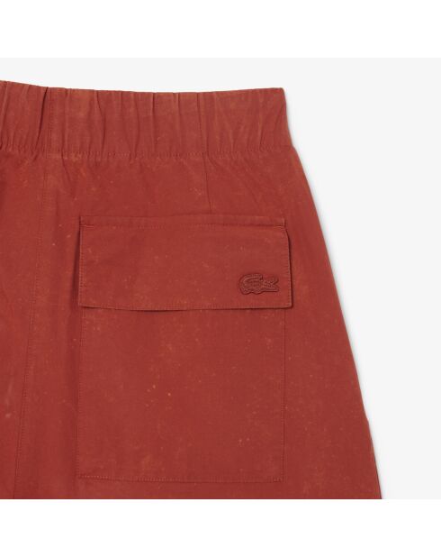 Iberis Oversize-Hose aus gewaschener Baumwolle