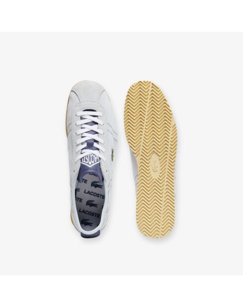 Lichtblauw/lichtbruine Club-Low sneakers