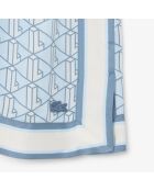 Fluidshorts mit Panorama/Crystal-Calc-Monogramm-Print