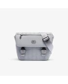 Petit sac messenger monogramme monument - 28x20,5x8,5 cm