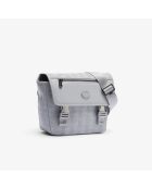 Petit sac messenger monogramme monument - 28x20,5x8,5 cm