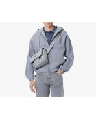 Petit sac messenger monogramme monument - 28x20,5x8,5 cm