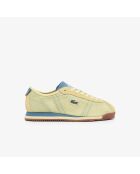 Lichtgeel/blauwe Club-Low sneakers