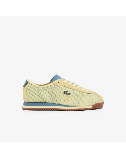 Hellgelb/blaue Club-Low-Turnschuhe