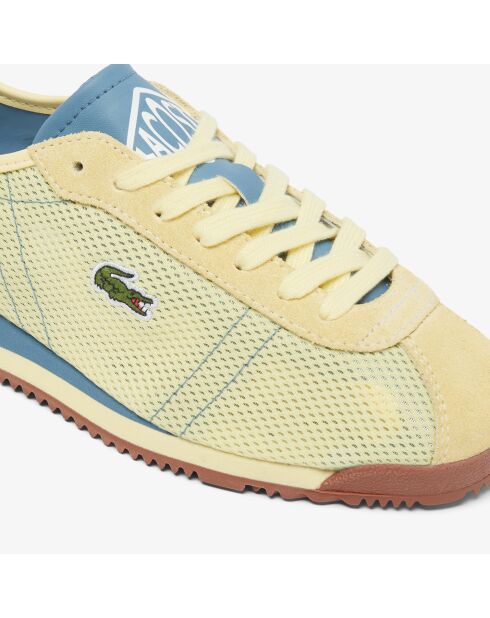 Hellgelb/blaue Club-Low-Turnschuhe