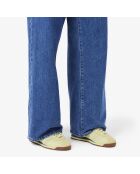 Lichtgeel/blauwe Club-Low sneakers