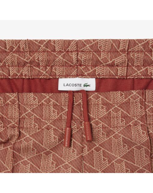 Iberis/Latte-Jogginghose mit Flare-Monogramm