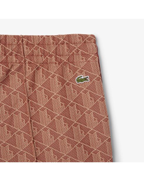 Iberis/Latte-Jogginghose mit Flare-Monogramm