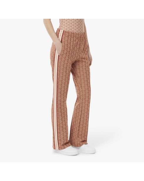 Iberis/Latte-Jogginghose mit Flare-Monogramm