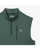 Veste midlayer quart-zip Golf sinople chiné