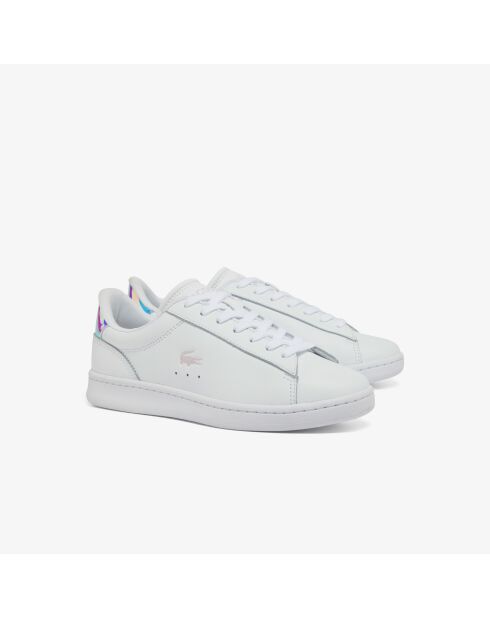 Sneakers Carnaby Set in pelle bianca/rosa chiaro