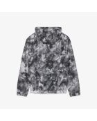 Calluna/schwarz bedruckte leichte Sportjacke