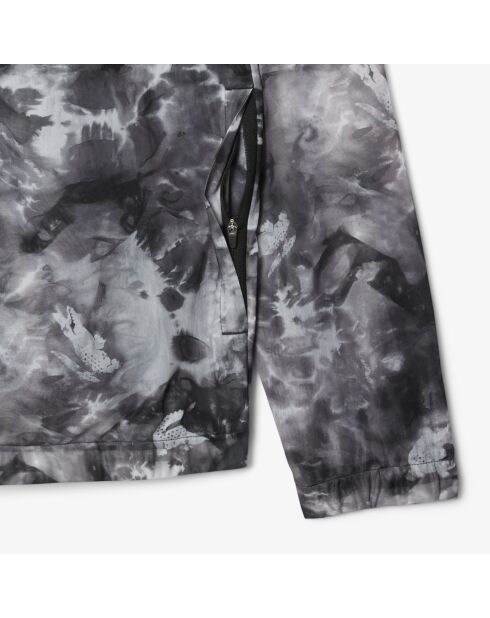 Calluna/schwarz bedruckte leichte Sportjacke