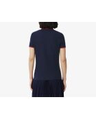 Polo slim fit marine