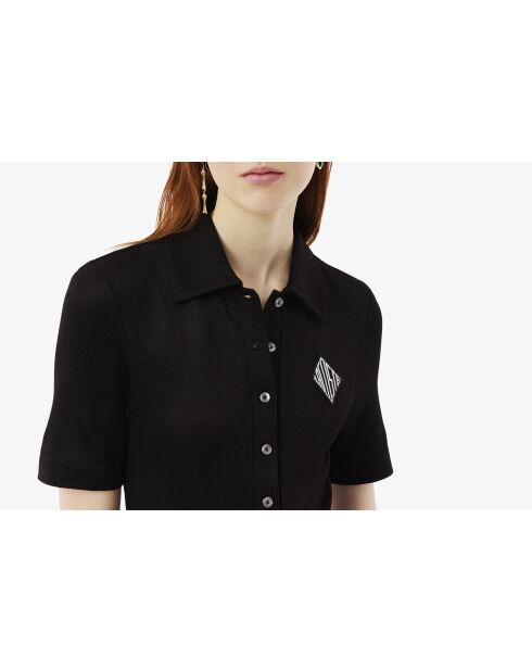 Vestido tipo polo Buffalo Parade en piqué