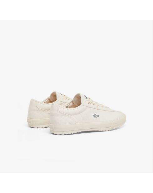 Backslam gebroken witte sneakers