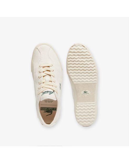 Backslam gebroken witte sneakers