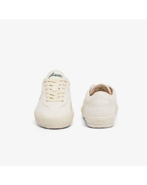 Backslam gebroken witte sneakers