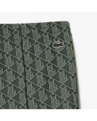 Grüne Jogginghose mit Monogramm-/Chip-Flare