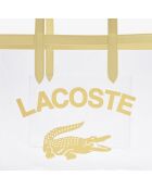 Anna transparante gele draagtas 107 - 33x39x15,5 cm