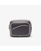 Borsa reporter Angy in pelle martellata con danni da farina - 24x18x6,5 cm