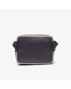 Borsa reporter Angy in pelle martellata con danni da farina - 24x18x6,5 cm