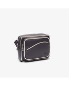 Borsa reporter Angy in pelle martellata con danni da farina - 24x18x6,5 cm