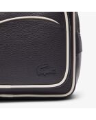 Borsa reporter Angy in pelle martellata con danni da farina - 24x18x6,5 cm