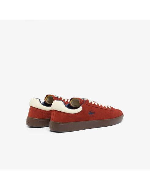 Baseshot sneakers van bordeaux/gumsuède