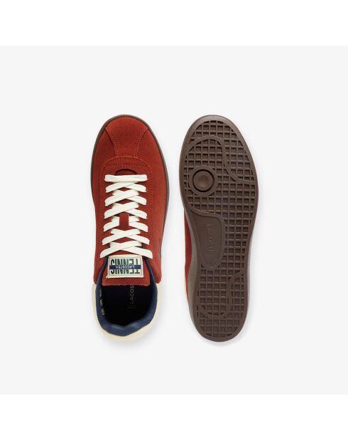 Baseshot sneakers van bordeaux/gumsuède