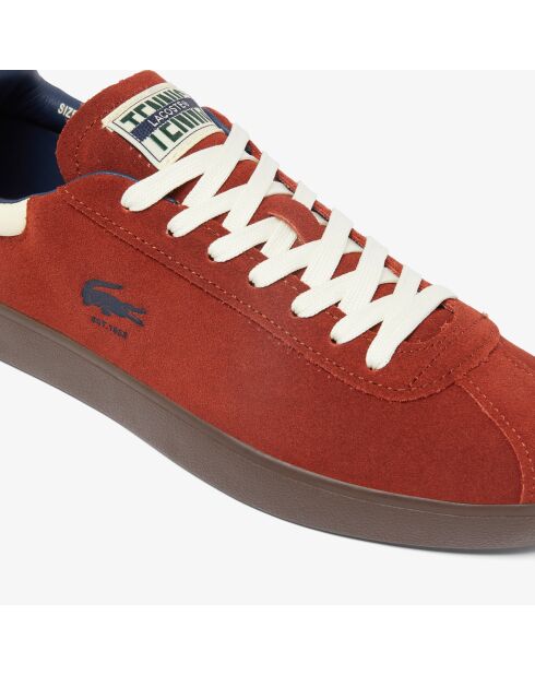 Baseshot sneakers van bordeaux/gumsuède