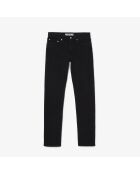 Indigoschwarze Slim Fit-Jeans aus Stretchbaumwolle