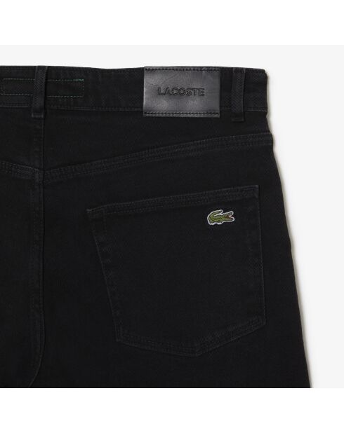 Indigoschwarze Slim Fit-Jeans aus Stretchbaumwolle