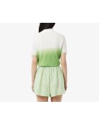 Polo classic fit maille effet dégradé calathea/farine