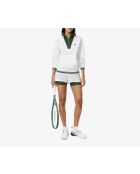 Short Tennis Ultra Dry shorty intégré blanc/vert