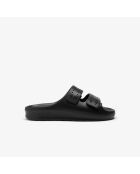Schwarze Flip-Flops mit Serve Strap