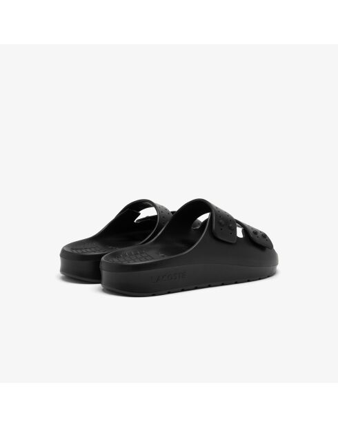 Schwarze Flip-Flops mit Serve Strap