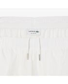 Pantalon de survêtement color-block farine/vert