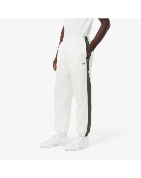 Pantaloni sportivi a blocchi di colore verde e verde