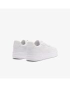 49SFA0058 witte klassieke leren sneakers