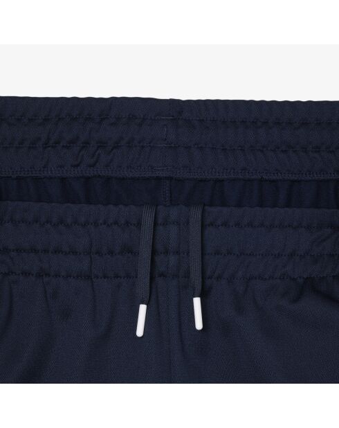 Sportjoggingbroek met marineblauwe en grenadine-print