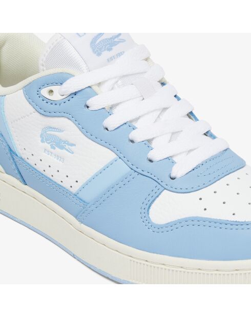 Sneakers T-Clip Set en cuir blanc/bleu clair