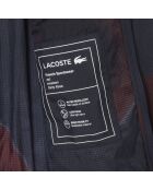 Marineblauw/Falcon/Espresso gradiënt bedrukt ripstop nylon jack