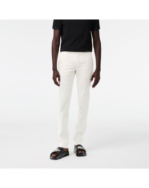 Slim fit chinobroek, katoen, stretchmeel