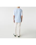 Slim fit chinobroek, katoen, stretchmeel