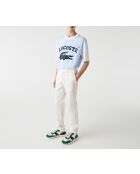 Slim fit chinobroek, katoen, stretchmeel