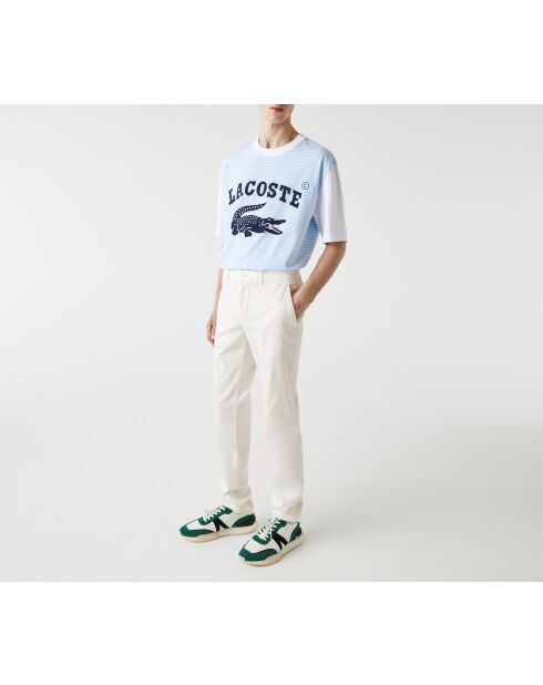 Slim fit chinobroek, katoen, stretchmeel